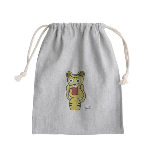 2022干支シリーズ『虎ムンクちゃん』 Mini Drawstring Bag