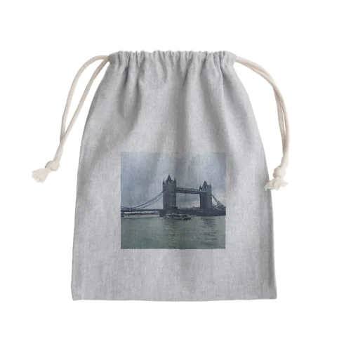 ロンドン旅 Mini Drawstring Bag