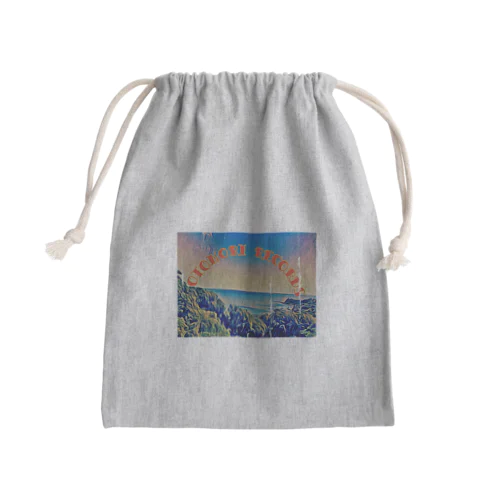 OTONORI RECORDS 『アートロゴ』 Mini Drawstring Bag