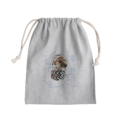 SHIBA DARUMA 作ろ〜♪ Mini Drawstring Bag