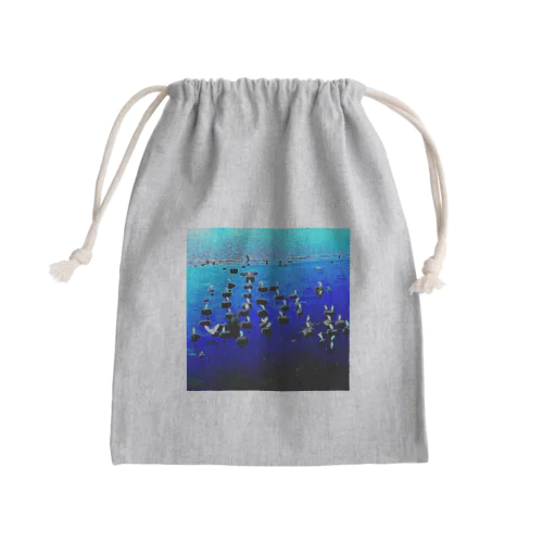 白鷺オセロ Mini Drawstring Bag