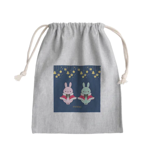 クリスマスnuinui Mini Drawstring Bag