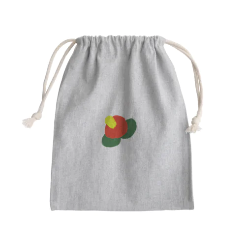 つばきのはな1 Mini Drawstring Bag