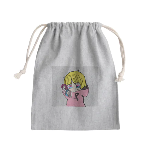 小さなピノコ Mini Drawstring Bag