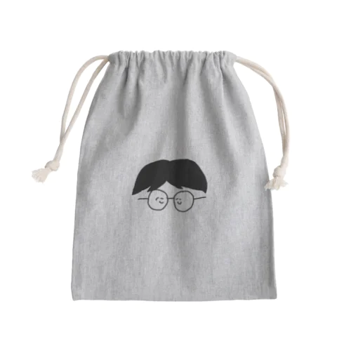 おとうさん Mini Drawstring Bag