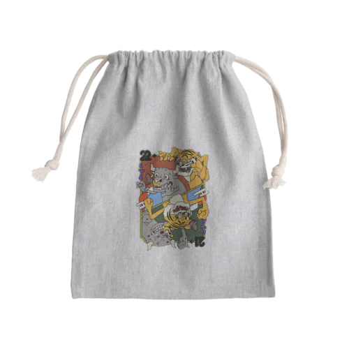 丑寅ンプ Mini Drawstring Bag