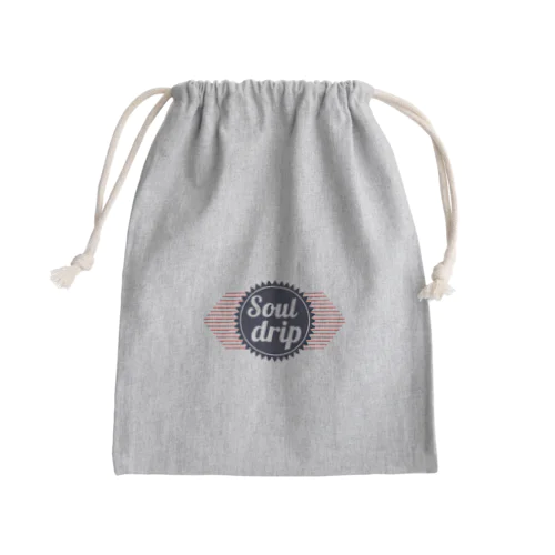 soul drip american Mini Drawstring Bag