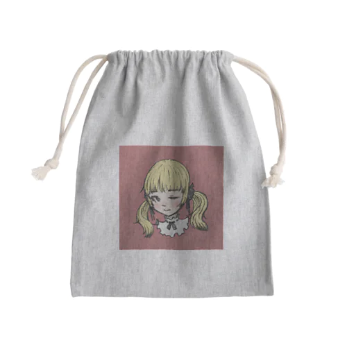 スペードお嬢 Mini Drawstring Bag