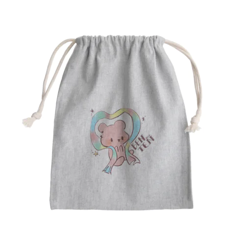 BENTEN*bear Mini Drawstring Bag