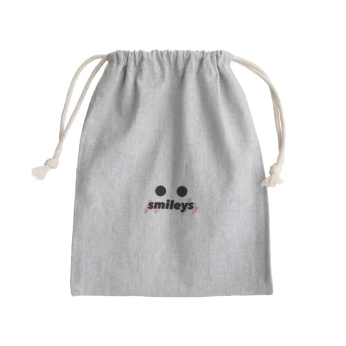 スマイリーズ Mini Drawstring Bag