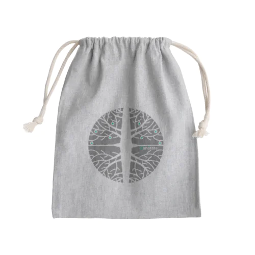 Sanatate ロゴマーク巾着 Mini Drawstring Bag