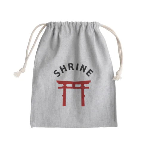 CD-03 SHRINE Mini Drawstring Bag
