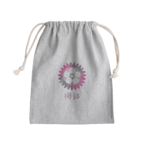 家紋ギア【梅鉢】 Mini Drawstring Bag