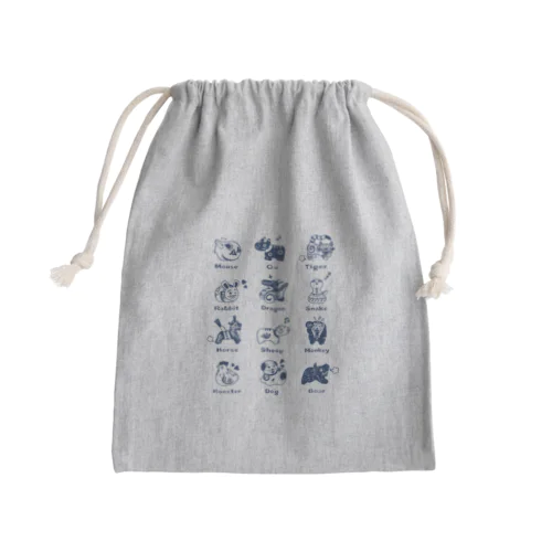 The Zodiac of Fukushima Mini Drawstring Bag