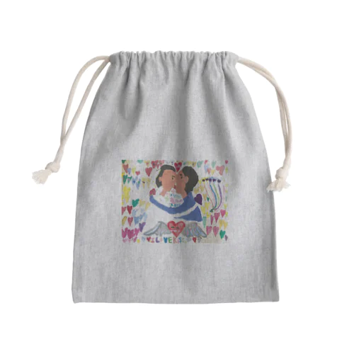 安未ちゃん Mini Drawstring Bag