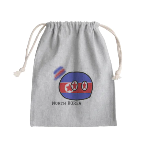 きたちょーせん（North Korea） Mini Drawstring Bag