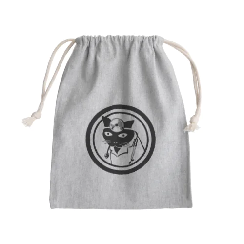 蒲田コージン猫院🐈‍⬛心霊内科👼ネコインチョー Mini Drawstring Bag