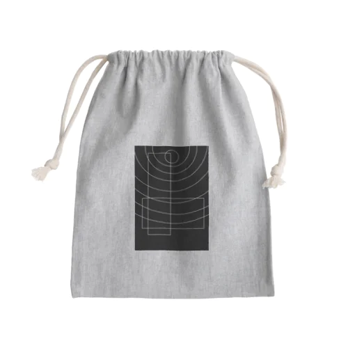 マルシカク Mini Drawstring Bag