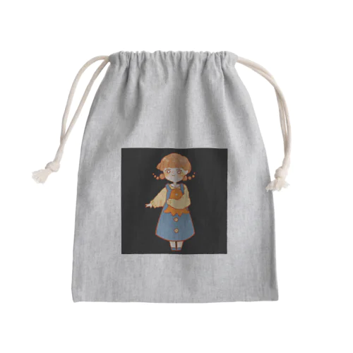 もりもり Mini Drawstring Bag