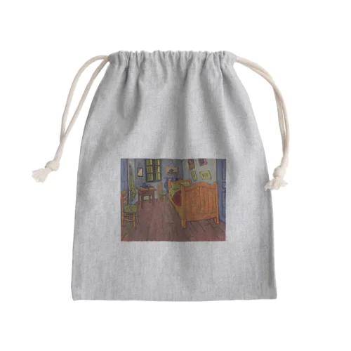 La Chambre à Arles Ⅰ Mini Drawstring Bag