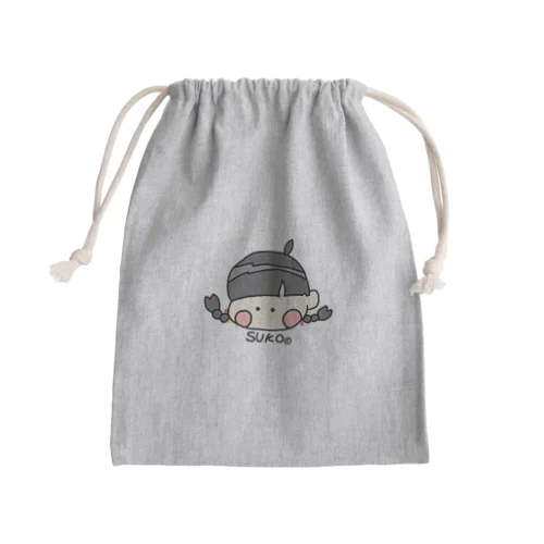 すこちゃん　女の子Ver Mini Drawstring Bag