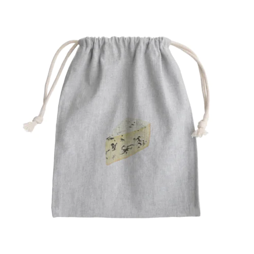 ブルーチーズ Mini Drawstring Bag