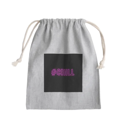 #Chill Mini Drawstring Bag