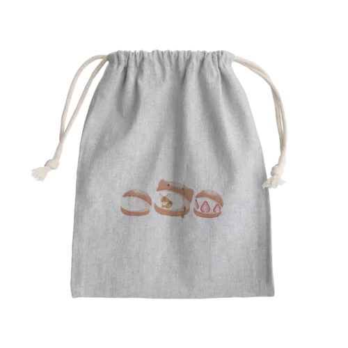 アビシニアン×マリトッツォ Mini Drawstring Bag