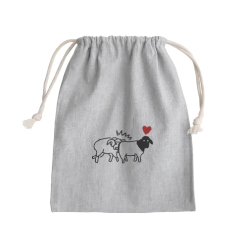 化学反応 Mini Drawstring Bag