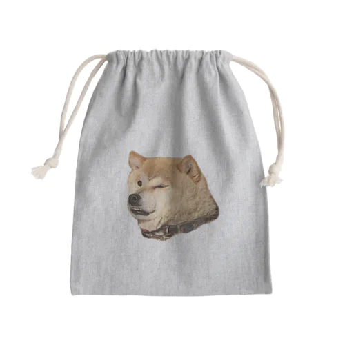 友達んちの犬 Mini Drawstring Bag