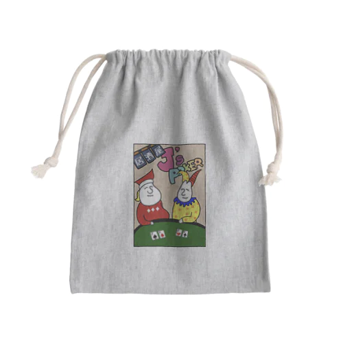 居酒屋J's Poker Mini Drawstring Bag