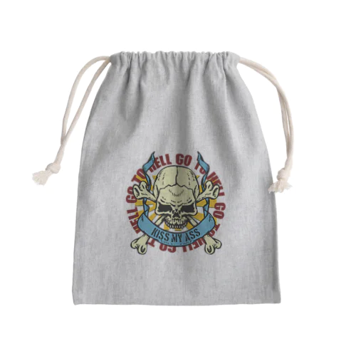 GO TO HELL Mini Drawstring Bag