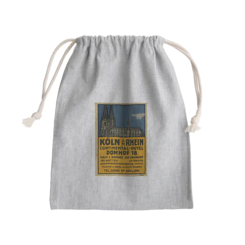 ケルン大聖堂 Mini Drawstring Bag