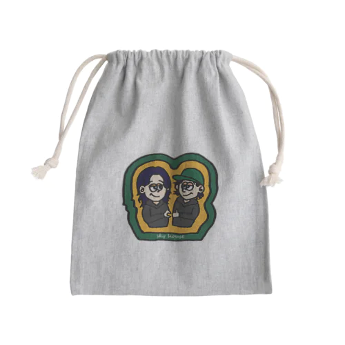 たかりなきんちゃく Mini Drawstring Bag