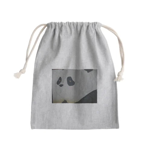 パンダ先輩 Mini Drawstring Bag