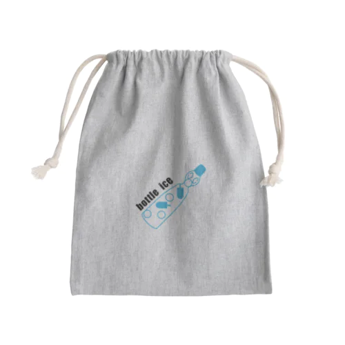 bottle ice Mini Drawstring Bag