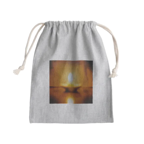 蝋燭の火1 Mini Drawstring Bag