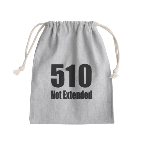 510 Not Extended Mini Drawstring Bag