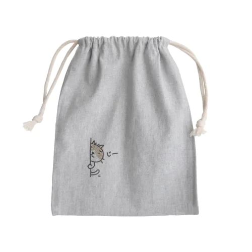 じー（ご近所ネコのTさん） Mini Drawstring Bag