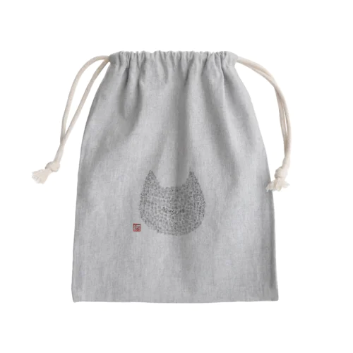 般猫心経 Mini Drawstring Bag