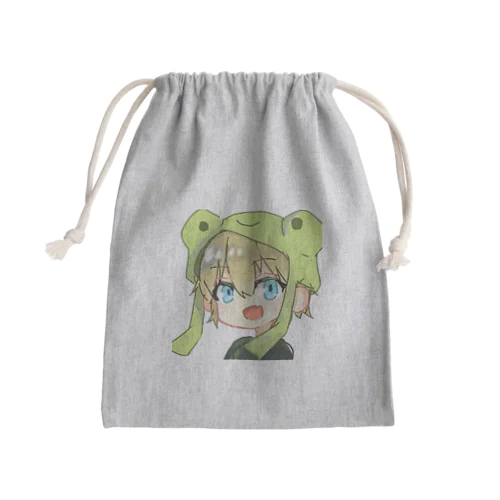 あまがえる Mini Drawstring Bag