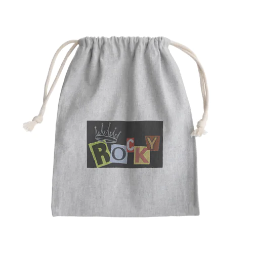 crown Mini Drawstring Bag