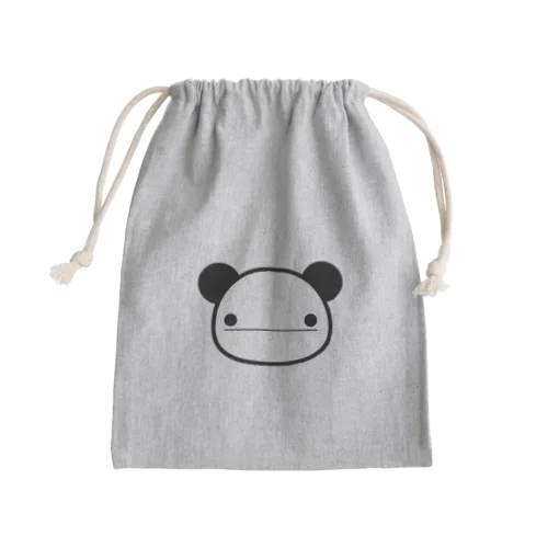 パンダきんちゃく Mini Drawstring Bag