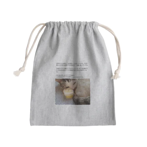 お姉ちゃん Mini Drawstring Bag