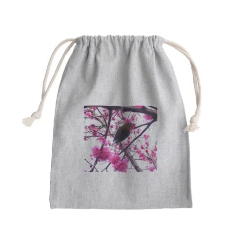 小さな世界の住人③ Mini Drawstring Bag