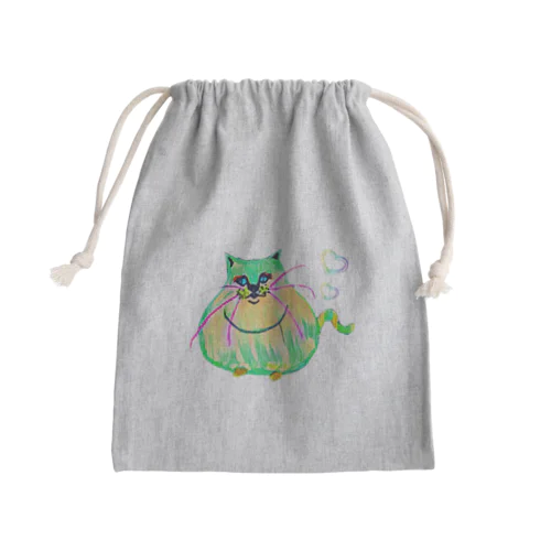 WithCat Mini Drawstring Bag