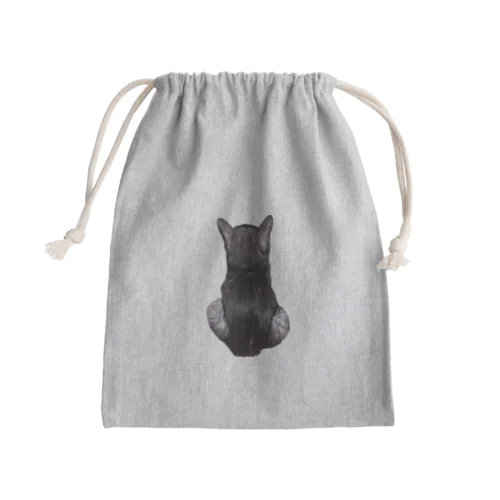 バックショットねこ Mini Drawstring Bag