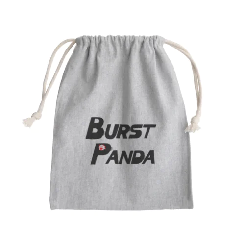 Burst Panda Mini Drawstring Bag