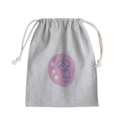 犬か娘 Mini Drawstring Bag