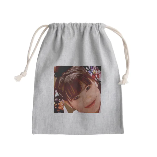 happy無双ご尊顔♡ Mini Drawstring Bag